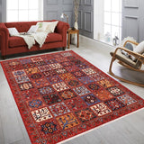 handmade Transitional Kafkaz Chobi Ziegler Rust Blue Hand Knotted RECTANGLE 100% WOOL area rug 9 x 12