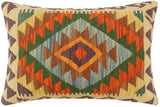 Turkish Southwestern Cumming Hand Woven Kilim Pillow